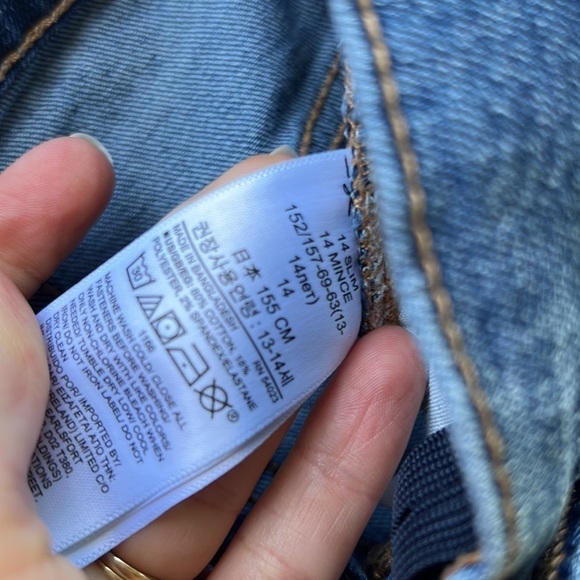 Gap Slim Straight Jeans Size 14 - Picture 8 of 9